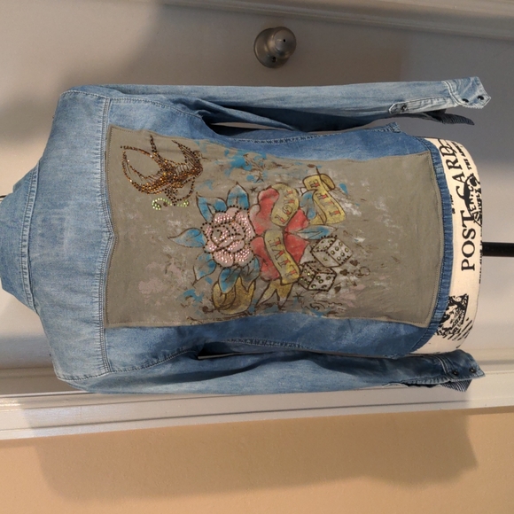 Ed Hardy denim overshirt